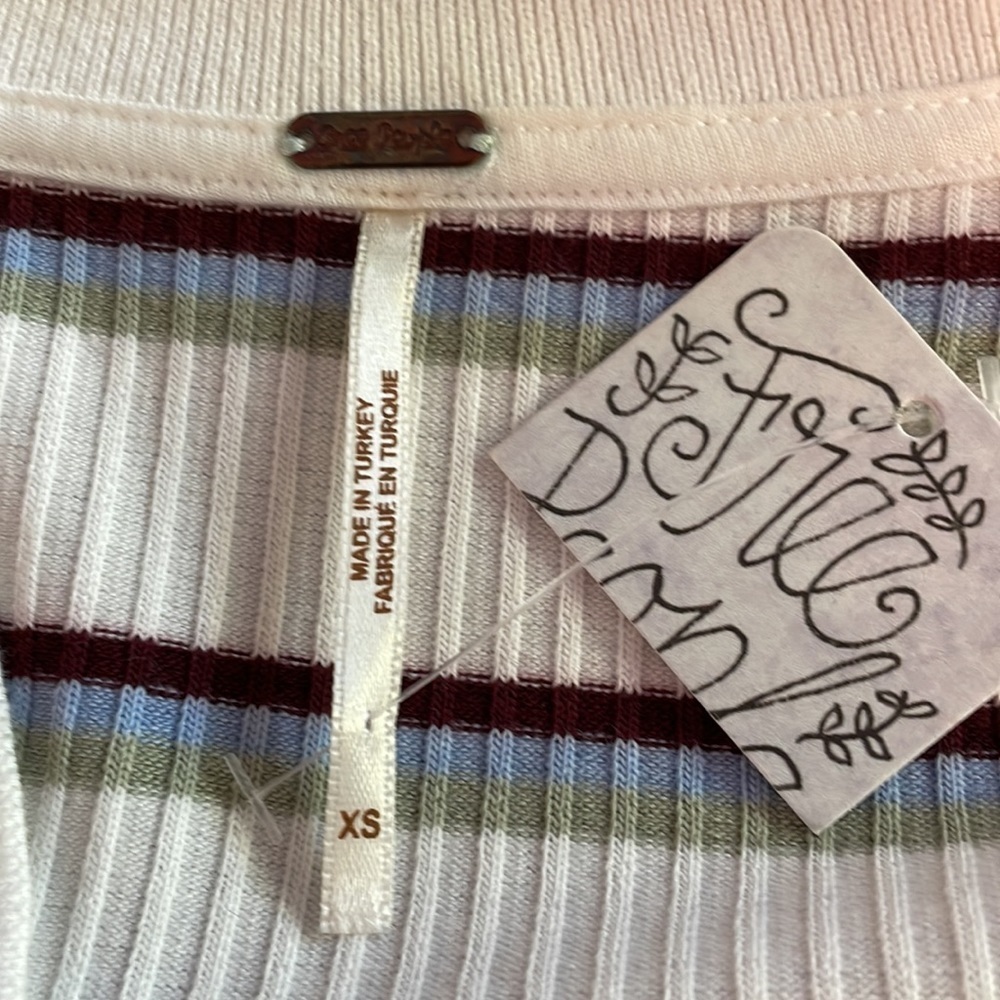 ๐
บ*๐ Free People Stripped Top XS - Picture 4 of 4
